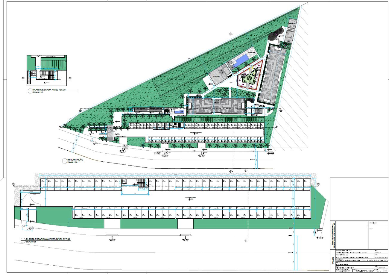 Planta de implantação da Fase 1